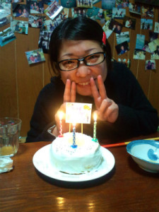 みかんちょとケーキ